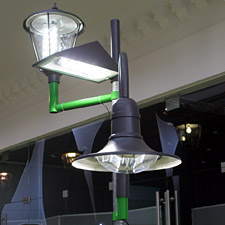 Ausstellung LED-Beleuchtung, Düsseldorf