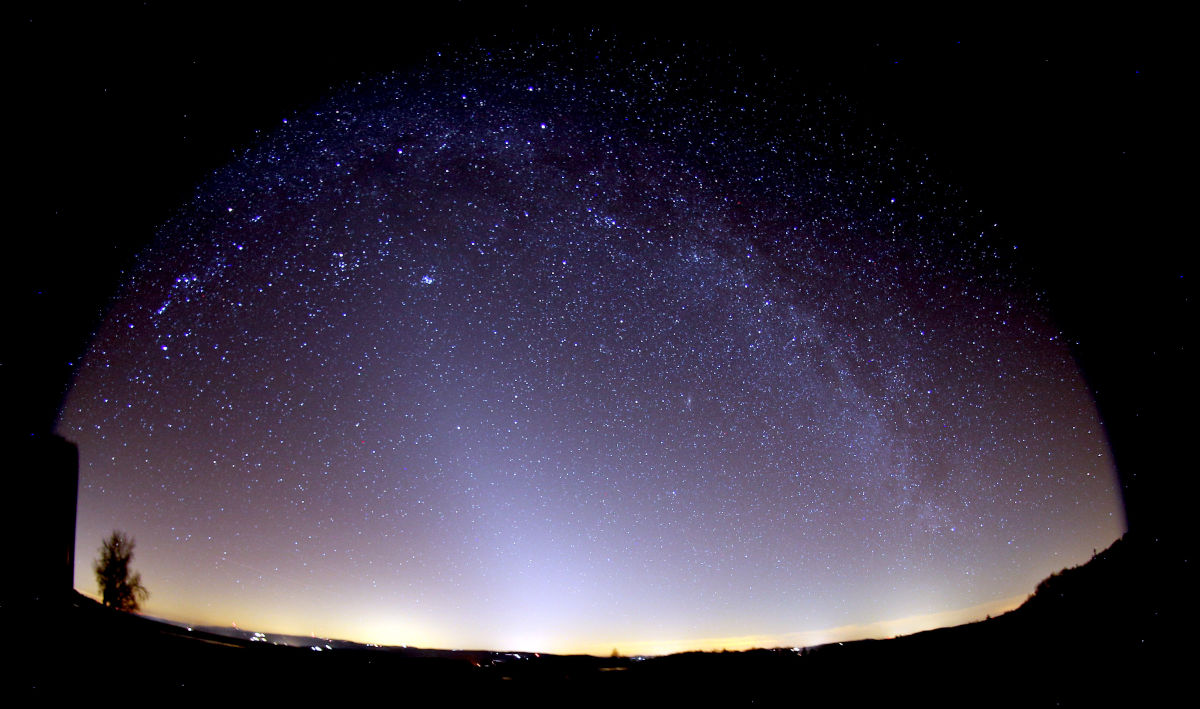 night sky at the Sternenpark Rhön